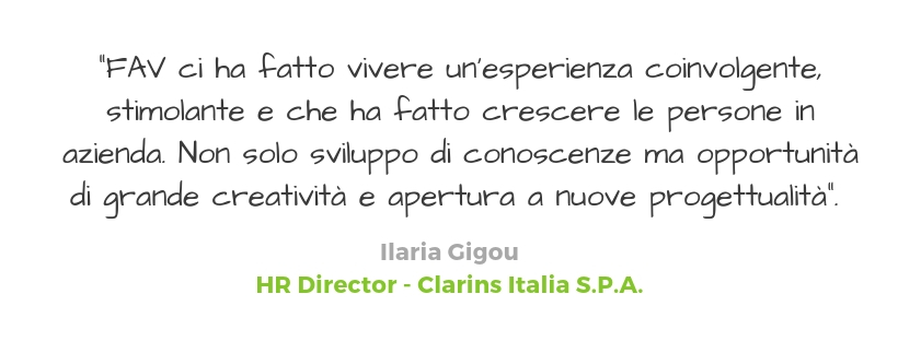 BE DIGITAL per CLARINS ITALIA